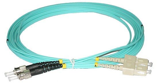 XtendLan FO patch ST-SC 5m 50/125 duplex OM3, LS0H XtendLan FO patch ST-SC 5m 50/125 duplex OM3, LS0H