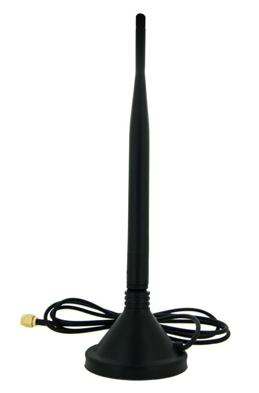 MaxLink anténa DIPOL všesmerová 5dBi 2,4GHz, 1m RG174, magnet, RSMA MaxLink anténa DIPOL všesmerová 5dBi 2,4GHz, 1m RG174, magnet, RSMA