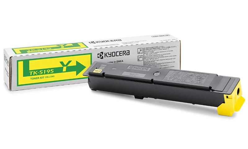 Kyocera toner TK-5195Y/ 7 000 A4/ žlutý/ pro TASKalfa 306ci, 307ci Kyocera toner TK-5195Y/ 7 000 A4/ žlutý/ pro TASKalfa 306ci, 307ci