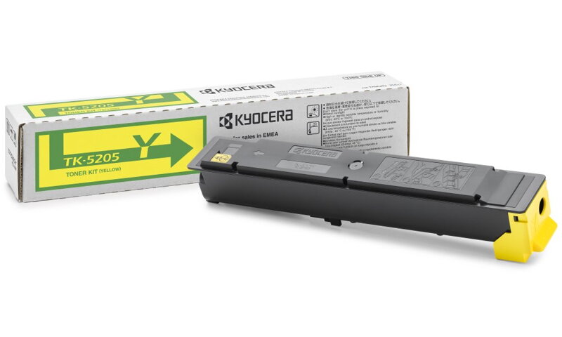 Kyocera toner TK-5205Y/ 12 000 A4/ žlutý/ pro TASKalfa 356ci