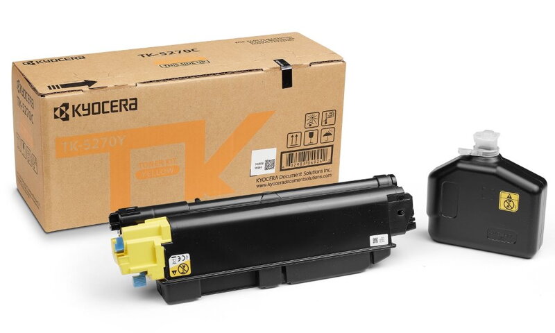 Kyocera toner TK-5270Y/ 6 000 A4/ žlutý/ pro P6230cdn, M6230/6630cidn Kyocera toner TK-5270Y/ 6 000 A4/ žlutý/ pro P6230cdn, M6230/6630cidn