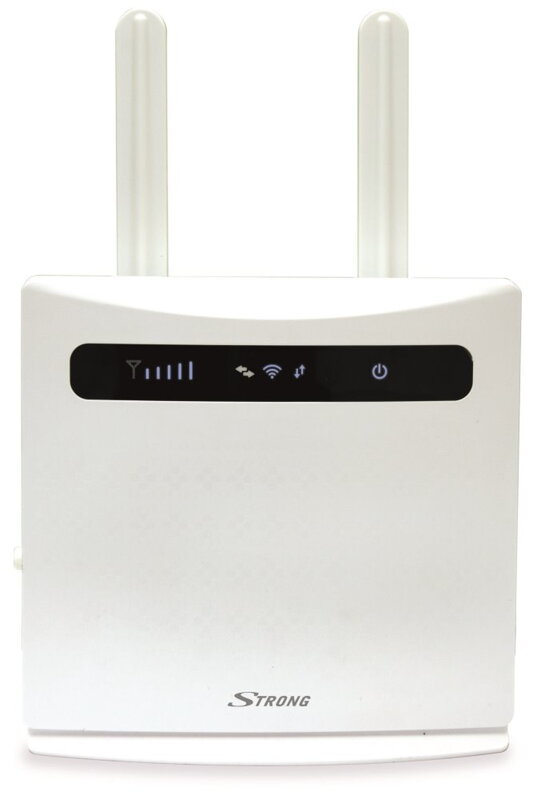 STRONG 4G LTE Router 300/ Wi-Fi standard 802.11 b/g/n/ 300 Mbit/s/ 2,4GHz/ 4x LAN (1x WAN)/ USB/ SIM slot/ biely STRONG 4G LTE Router 300/ Wi-Fi standard 802.11 b/g/n/ 300 Mbit/s/ 2,4GHz/ 4x LAN (1x WAN)/ USB/ SIM slot/ biely
