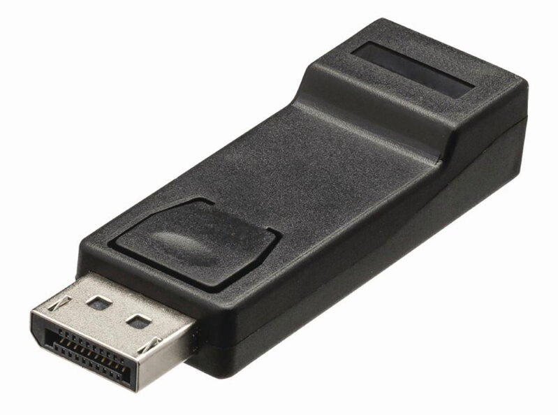 NEDIS adaptér DisplayPort – HDMI/ DisplayPort zástrčka - HDMI zásuvka/ černý NEDIS adaptér DisplayPort – HDMI/ DisplayPort zástrčka - HDMI zásuvka/ černý