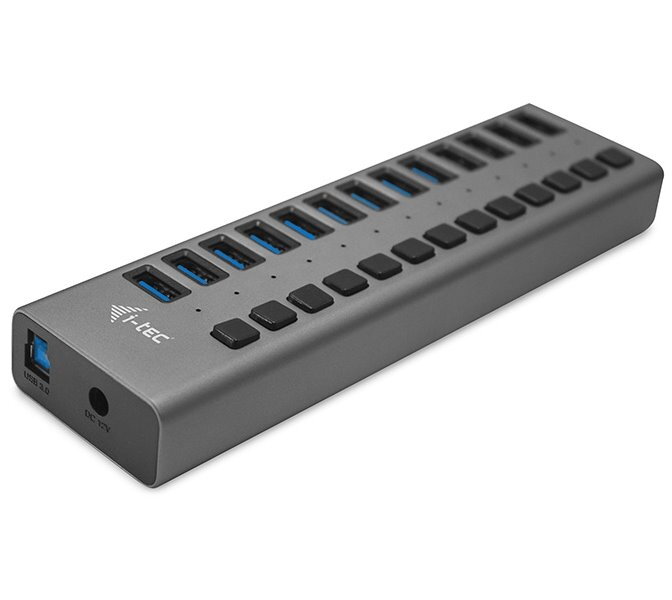 i-tec USB 3.0 nabíjecí HUB 13 Port + napájecí adaptér 60 W