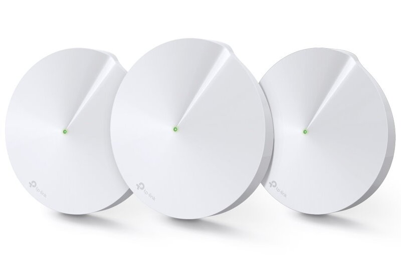 TP-Link Deco M5 AC1300 Mesh WiFi system, 3-pack, MU-MIMO, Antivirus