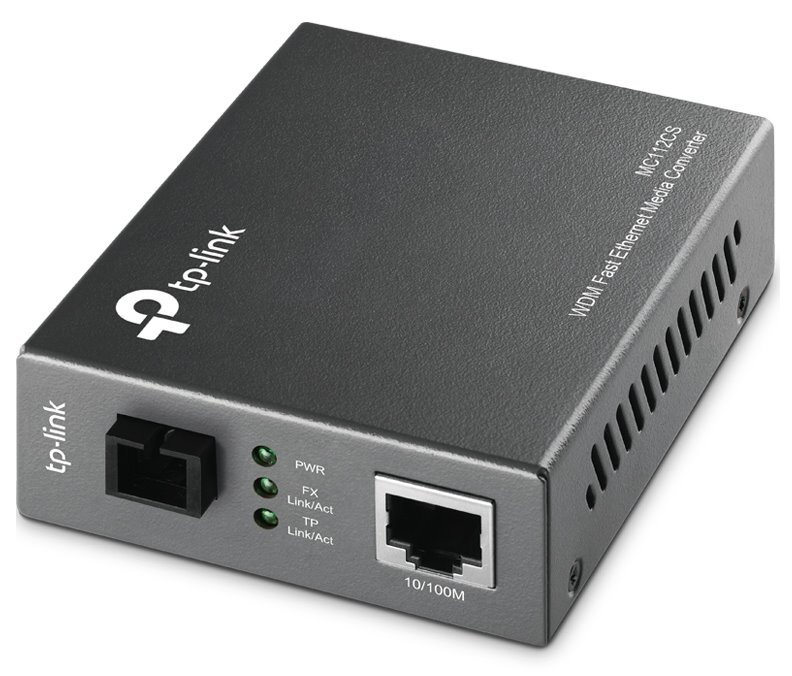 TP-Link MC112CS WDM Konvertor 100 Mbps Eth / Optika (single-mode) TP-Link MC112CS WDM Konvertor 100 Mbps Eth / Optika (single-mode)