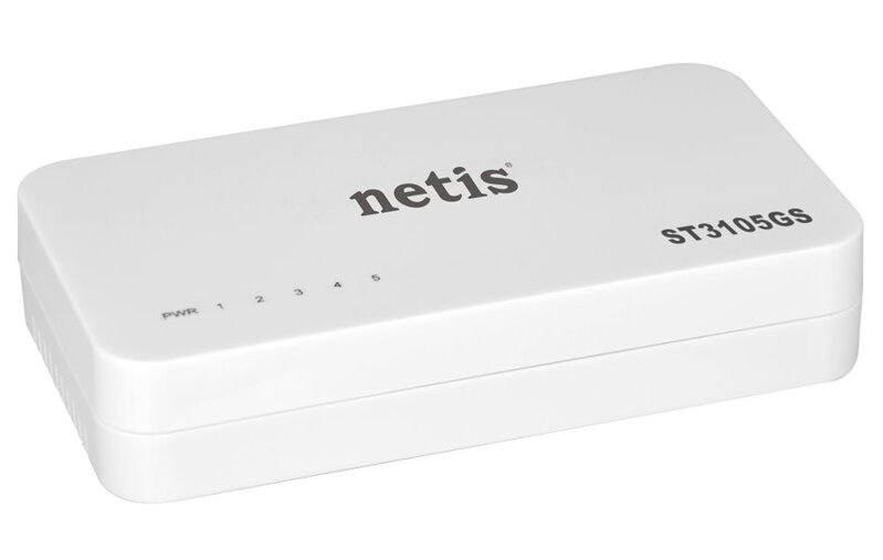 Netis ST3105GS Switch 5x 10/100 / 1000Mbps Netis ST3105GS Switch 5x 10/100 / 1000Mbps