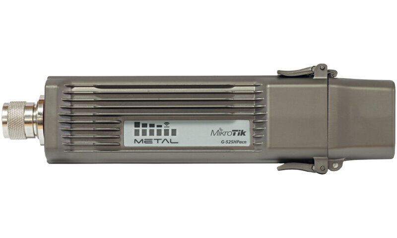 MikroTik RouterBOARD Metal 52 ac outdoor AP / klient 2,4 / 5 GHz (802.11b / g / n / a / ac), 1x LAN, 64MB, L4 MikroTik RouterBOARD Metal 52 ac outdoor AP / klient 2,4 / 5 GHz (802.11b / g / n / a / ac), 1x LAN, 64MB, L4