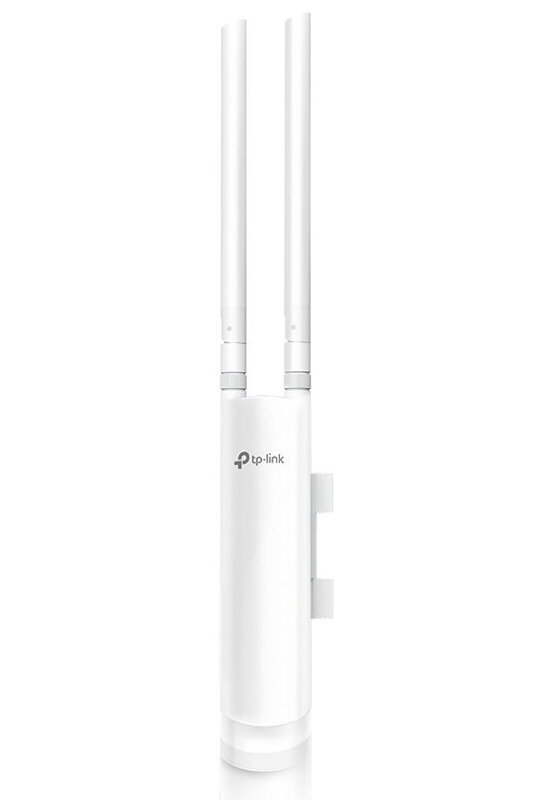 TP-Link EAP110-outdoor 300Mbps 2.4Ghz, 802.11b / g / n, 1xLAN, PoE, montáž na stožiar