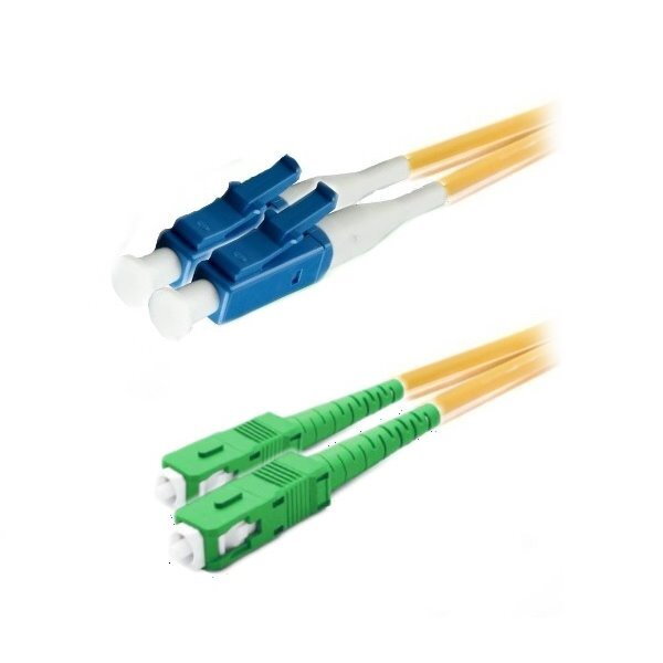 XtendLan FO patch LC-SC/APC 10m 9/125 duplex, LS0H, G657A XtendLan FO patch LC-SC/APC 10m 9/125 duplex, LS0H, G657A