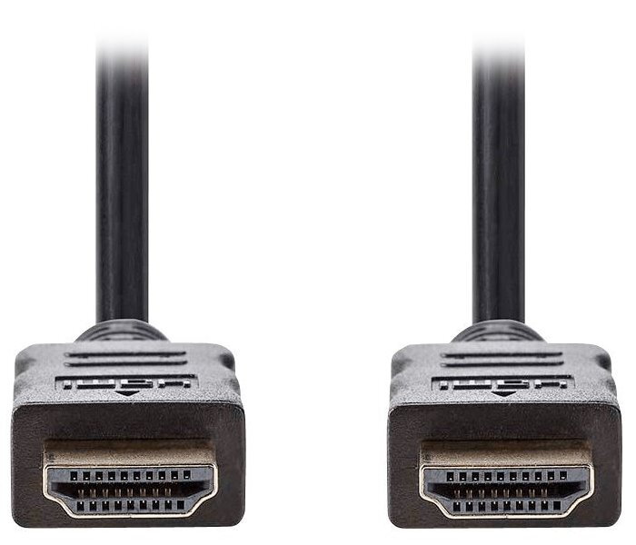 NEDIS High Speed HDMI kabel s ethernetem/ zlacené konektory HDMI-HDMI/ černý/ 7,5m NEDIS High Speed HDMI kabel s ethernetem/ zlacené konektory HDMI-HDMI/ černý/ 7,5m