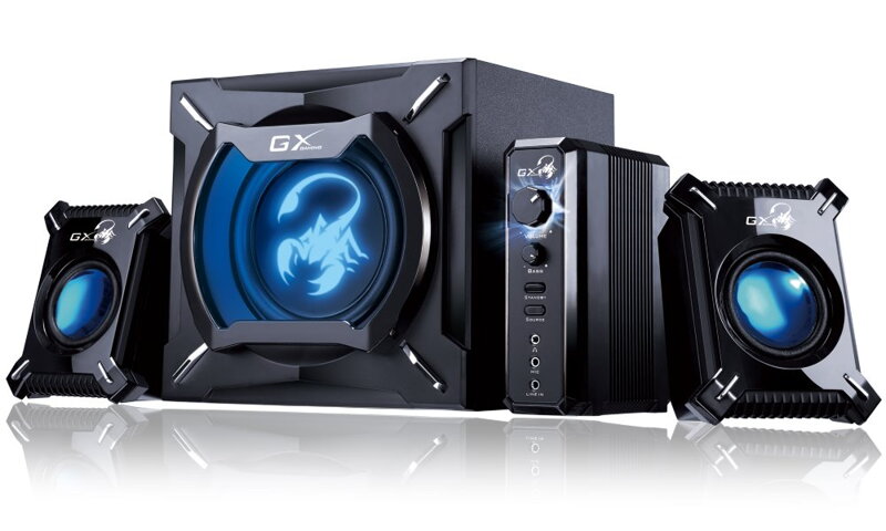 GENIUS repro GX GAMING SW-G2.1 2000 Ver. II/ 2.1/ 45W/ Černé GENIUS repro GX GAMING SW-G2.1 2000 Ver. II/ 2.1/ 45W/ Černé