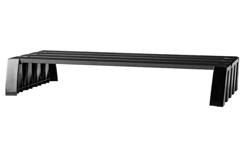 NEDIS ergonomický multifunkční stojan/ na monitor/ černý