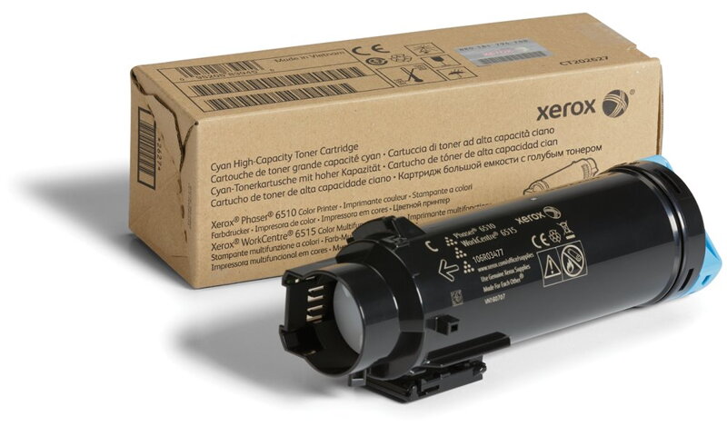 Xerox original toner 106R03485 (azurový, 2 400str.) pro Phaser 6510 a WorkCentre 6515