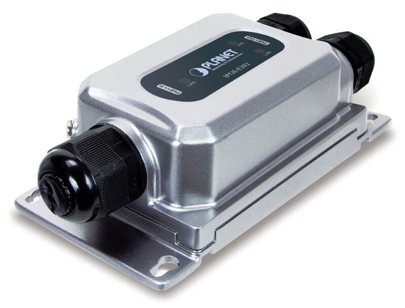 PLANET priemyselný PoE / LAN extender, 1xPoE-in, 2xPoE-out 60W, 802.3bt / at / af, Gigabit, -40 ~ 75 ° C, IP67