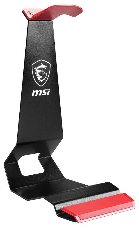 MSI držák headsetu HS01/ kovový/ výška 245 mm