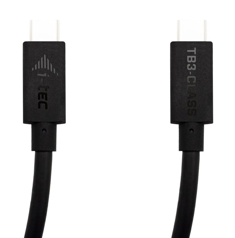 i-tec propojovací kabel Thunderbolt 3 – 40 Gbps, 100W Power Delivery, USB 3.1 (Type-C) Compatible, 150cm i-tec propojovací kabel Thunderbolt 3 – 40 Gbps, 100W Power Delivery, USB 3.1 (Type-C) Compatible, 150cm