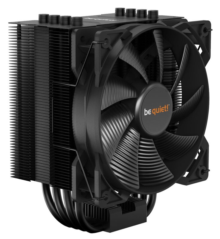 Be quiet! / chladič CPU PURE ROCK 2 Black/ socket AMD i Intel / 150TDP / 120mm fan / 4x Heatpipe / Be quiet! / chladič CPU PURE ROCK 2 Black/ socket AMD i Intel / 150TDP / 120mm fan / 4x Heatpipe /