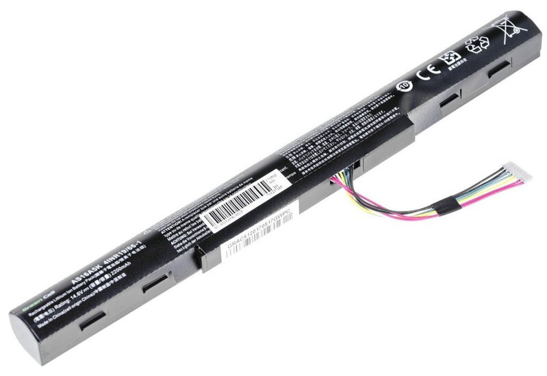 TRX baterie Green Cell Acer/ 2200 mAh/ Aspire E 15 E15 E5-575 E 17 E17 E5-774/ neoriginální TRX baterie Green Cell Acer/ 2200 mAh/ Aspire E 15 E15 E5-575 E 17 E17 E5-774/ neoriginální