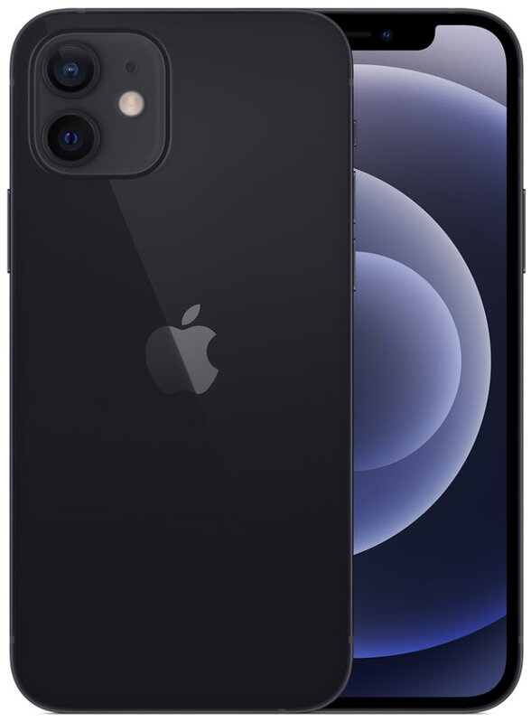 Apple iPhone 12 128GB Black   6,1" OLED/ 5G/ LTE/ IP68/ iOS 14