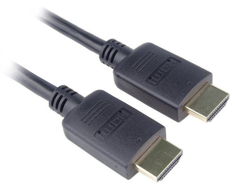 PremiumCord HDMI 2.0 High Speed + Ethernet kabel/ zlacené konektory/ 1m/ černý PremiumCord HDMI 2.0 High Speed + Ethernet kabel/ zlacené konektory/ 1m/ černý