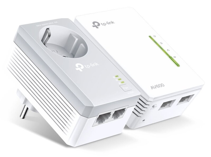 TP-Link TL-WPA4226KIT AV600 Powerline WiFi KIT, 2x 10/100 LAN TP-Link TL-WPA4226KIT AV600 Powerline WiFi KIT, 2x 10/100 LAN