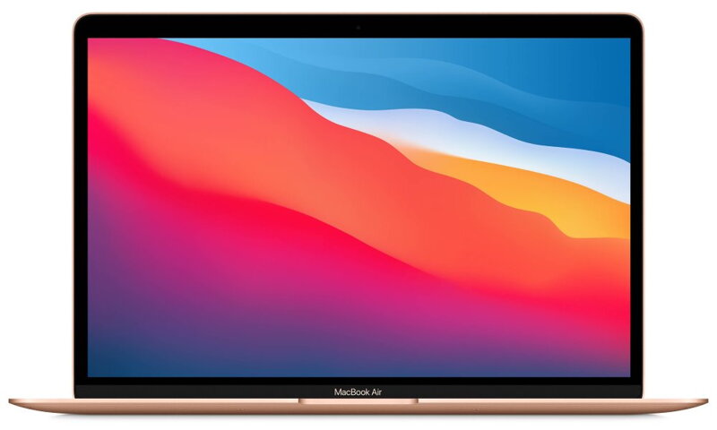 Apple MacBook Air 13'',M1 chip with 8-core CPU and 7-core GPU, 256GB,8GB RAM - Gold