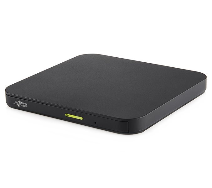 Hitachi-LG GP96YB70 / DVD-RW / externí / ultraslim / M-disc / USB-A, C / černá Hitachi-LG GP96YB70 / DVD-RW / externí / ultraslim / M-disc / USB-A, C / černá