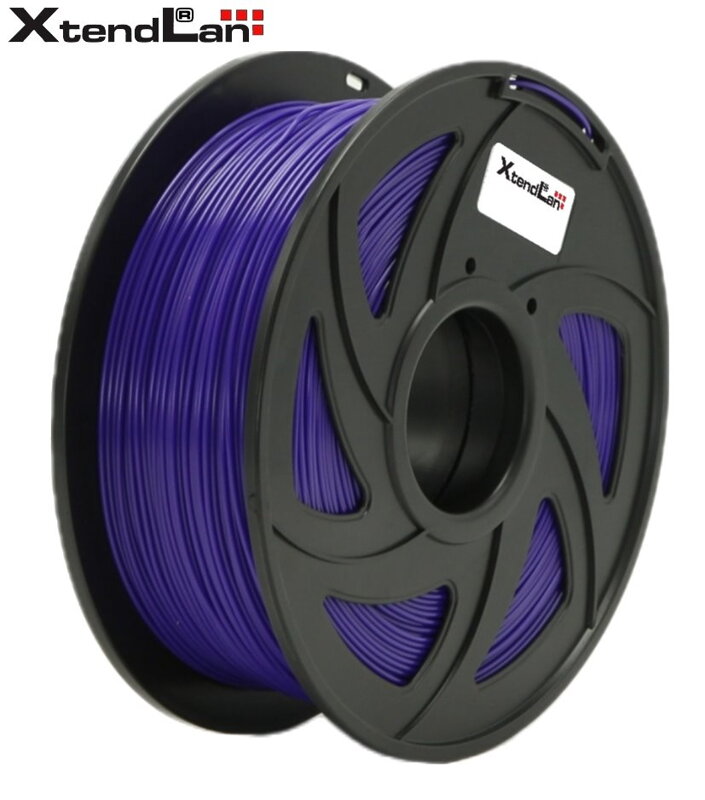 XtendLAN PLA filament 1,75mm fialový 1kg XtendLAN PLA filament 1,75mm fialový 1kg