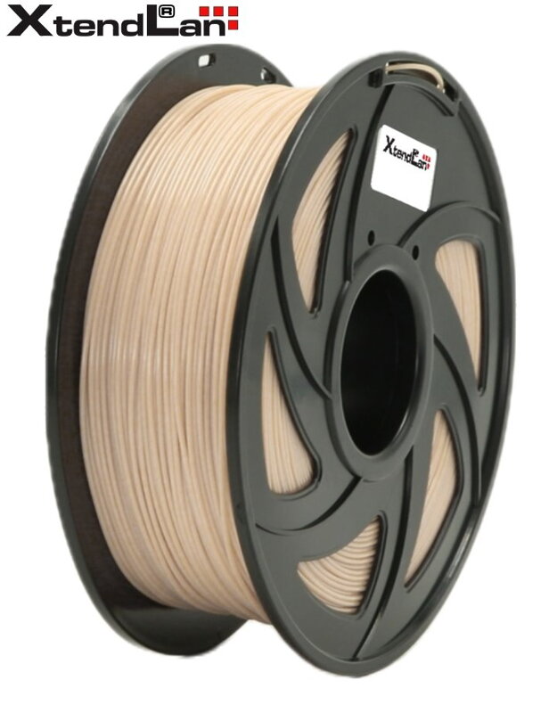 XtendLAN PLA filament 1,75mm telové farby 1kg