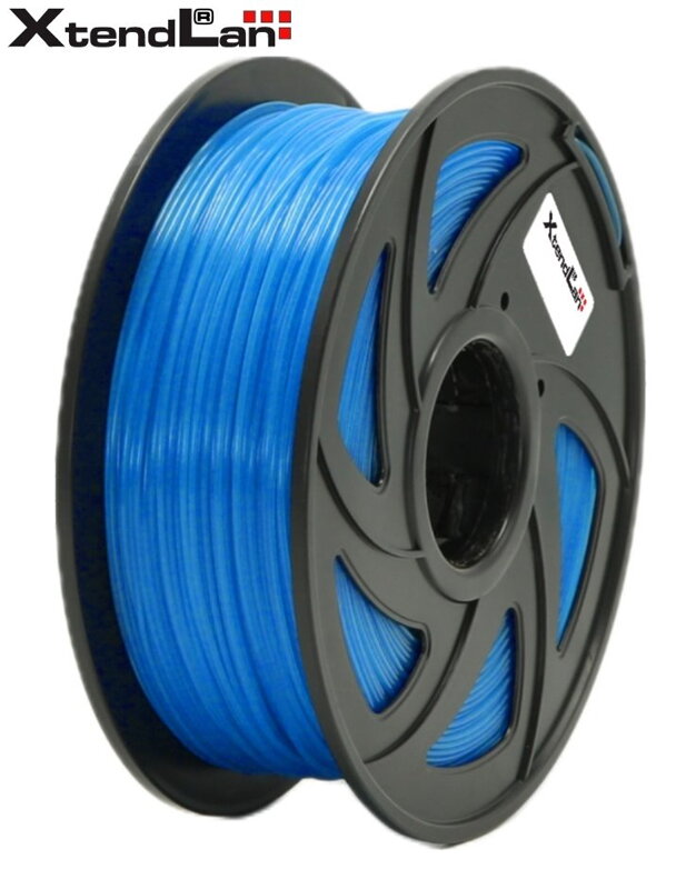 XtendLAN PLA filament 1,75mm nezábudkovo modrý 1kg XtendLAN PLA filament 1,75mm nezábudkovo modrý 1kg
