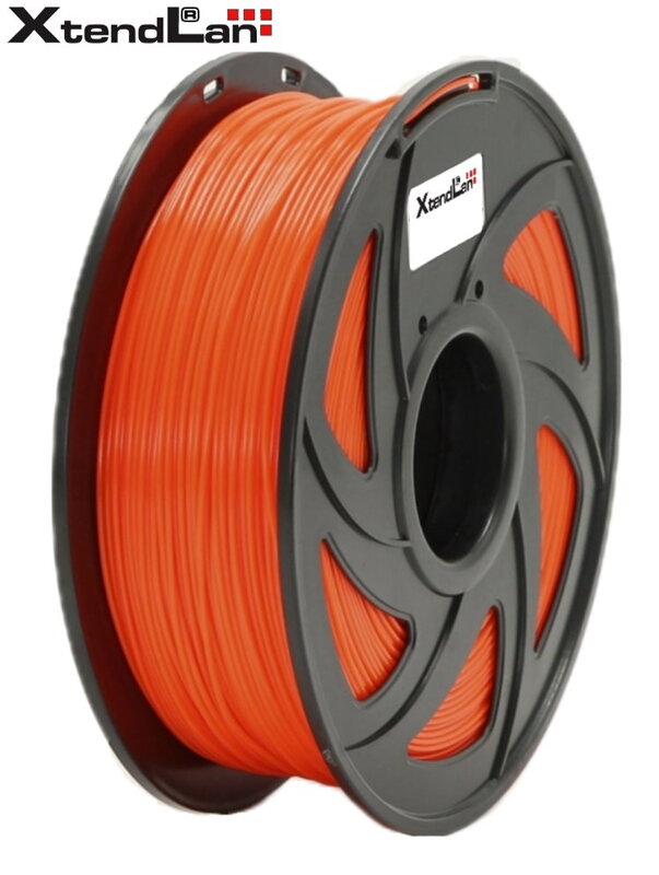XtendLAN PLA filament 1,75mm žiarivo oranžový 1kg XtendLAN PLA filament 1,75mm žiarivo oranžový 1kg