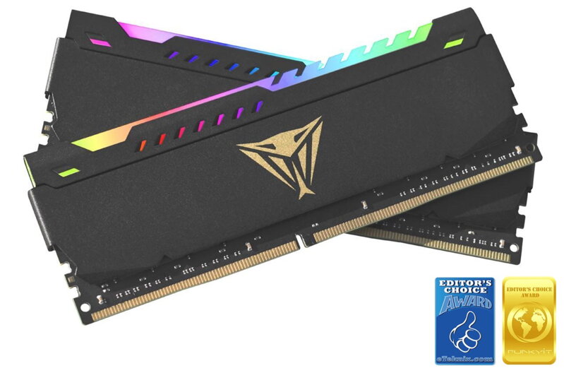 PATRIOT Viper Steel RGB 32GB DDR4 3600MHz / DIMM / CL20 / 1,35V / KIT 2x 16GB PATRIOT Viper Steel RGB 32GB DDR4 3600MHz / DIMM / CL20 / 1,35V / KIT 2x 16GB