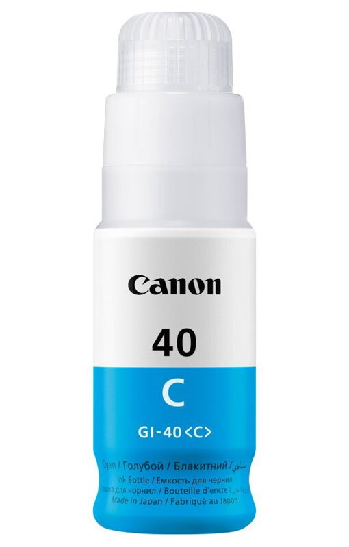 Canon inkoustová náplň GI-40 Modrá Canon inkoustová náplň GI-40 Modrá