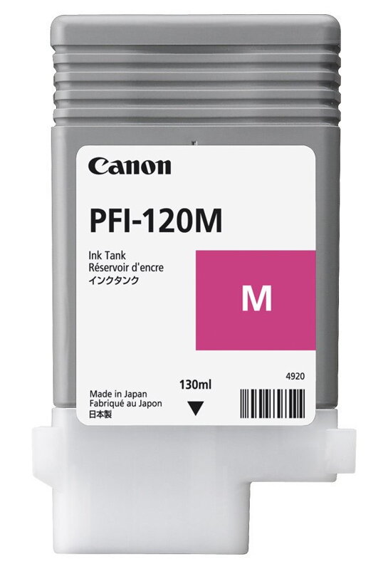 Canon inkoustová náplň PFI-120 Purpurová Canon inkoustová náplň PFI-120 Purpurová