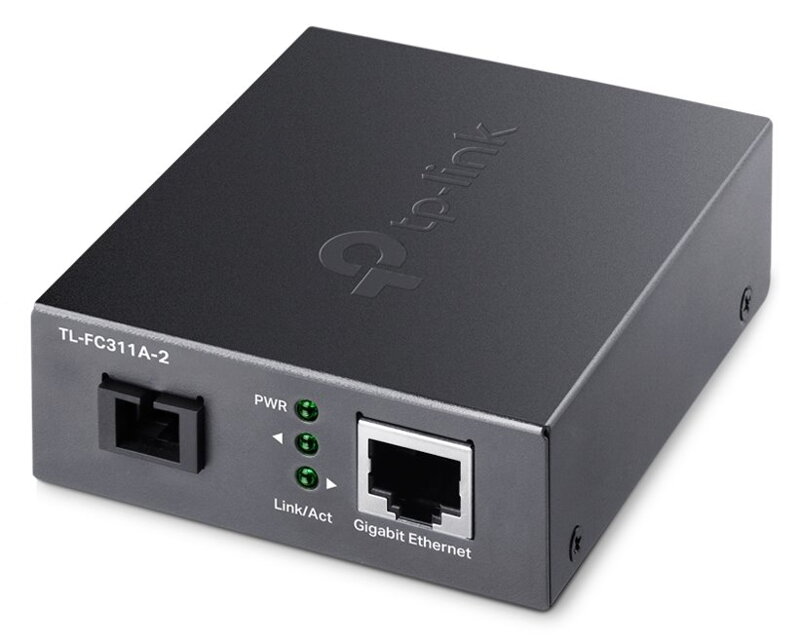 TP-Link TL-FC311A-2 WDM Media Konvertor 1x 10/100/1000 Mbps RJ45/ 1x 1000Mbps SC/ Eth/Optika (single-mode), 2km TP-Link TL-FC311A-2 WDM Media Konvertor 1x 10/100/1000 Mbps RJ45/ 1x 1000Mbps SC/ Eth/Optika (single-mode), 2km