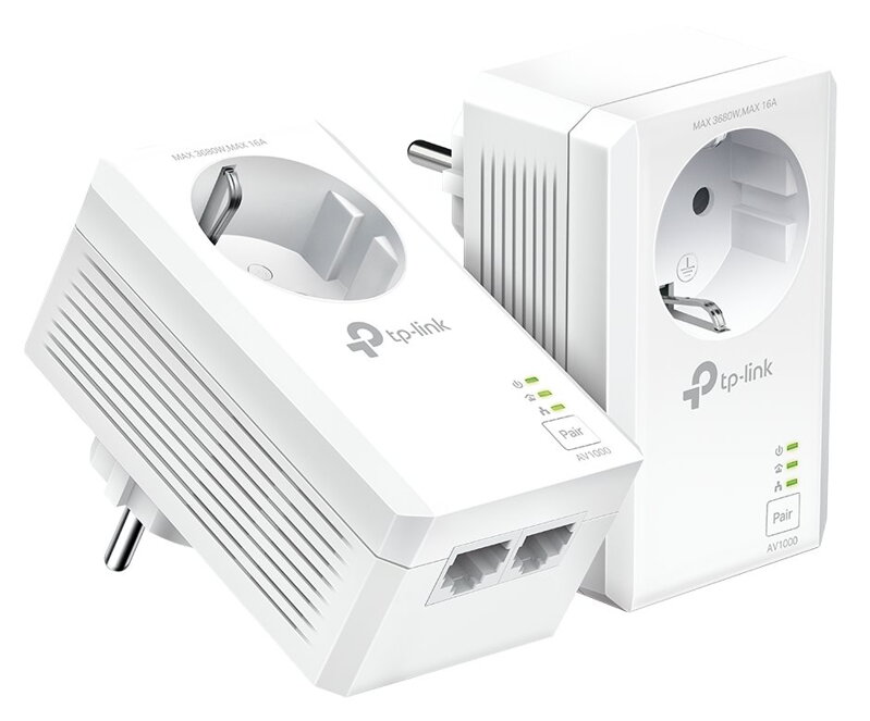 TP-Link TL-PA7027PKIT / Gigabit Powerline KIT / 1000Mbps / 2x Gigabit Ethernet port