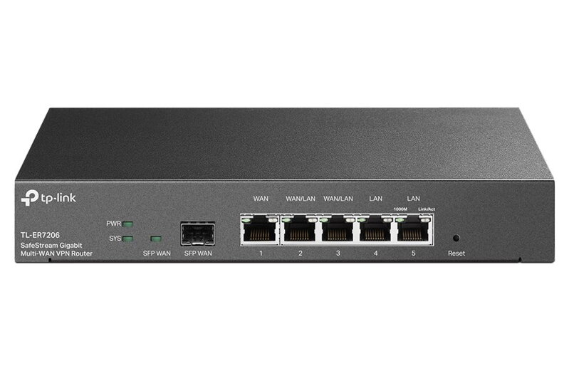 TP-Link TL-ER7206 / SafeStream Gigabit Multi-WAN VPN Router TP-Link TL-ER7206 / SafeStream Gigabit Multi-WAN VPN Router