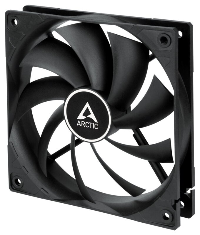 ARCTIC F12 PWM PST ventilátor 120mm / PWM / PST / black ARCTIC F12 PWM PST ventilátor 120mm / PWM / PST / black