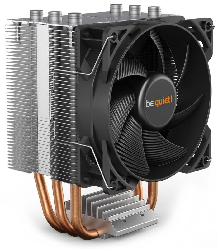 Be quiet! / chladič CPU PURE ROCK SLIM 2 / socket AMD i Intel / 130TDP / 1x 92mm fan / 3x Heatpipe / Be quiet! / chladič CPU PURE ROCK SLIM 2 / socket AMD i Intel / 130TDP / 1x 92mm fan / 3x Heatpipe /