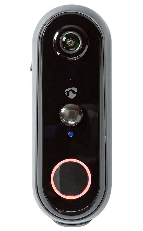 NEDIS Wi-Fi chytrý dveřní video telefon/ 1920x1080/ 2Mpx/ IP54/ snímač pohybu/ Cloud/MicroSD/ noční vidění/ šedý NEDIS Wi-Fi chytrý dveřní video telefon/ 1920x1080/ 2Mpx/ IP54/ snímač pohybu/ Cloud/MicroSD/ noční vidění/ šedý