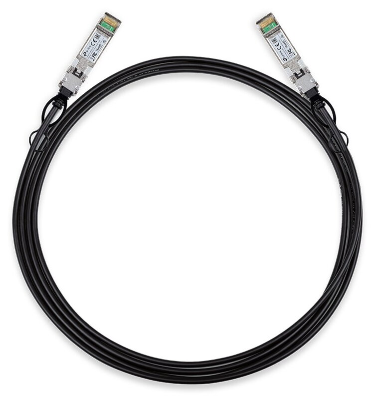 TP-Link TL-SM5220-3M - 3m, SFP+ DAC kábel, 10Gbps TP-Link TL-SM5220-3M - 3m, SFP+ DAC kábel, 10Gbps