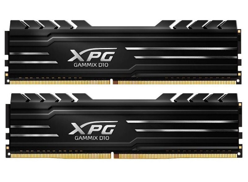 ADATA XPG Gammix D10 16GB DDR4 3200MHz / DIMM / CL16 / černá / KIT 2x 8GB ADATA XPG Gammix D10 16GB DDR4 3200MHz / DIMM / CL16 / černá / KIT 2x 8GB