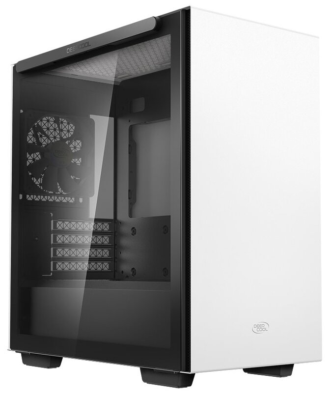 DEEPCOOL skříň Macube 110 WH / Micro ATX / 120mm fan / 2xUSB 3.0 / prosklená bočnice s magnetickým uchycením / bílá DEEPCOOL skříň Macube 110 WH / Micro ATX / 120mm fan / 2xUSB 3.0 / prosklená bočnice s magnetickým uchycením / bílá