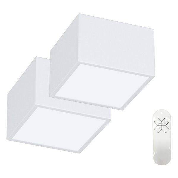 IMMAX NEO sada 2x CANTO SMART stropné svietidlo  15x15cm 12W biele Zigbee 3.0 + DO