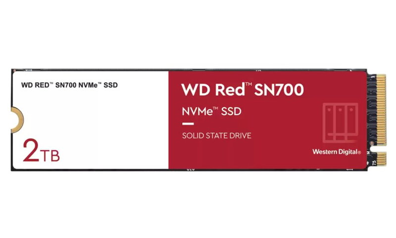 WD SSD RED SN700 2TB / WDS200T1R0C / NVMe M.2 PCIe Gen3 / Interní / M.2 2280 WD SSD RED SN700 2TB / WDS200T1R0C / NVMe M.2 PCIe Gen3 / Interní / M.2 2280