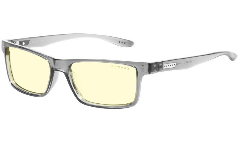 GUNNAR kancelářske/herní dioptrické brýle VERTEX READER GRAY CRYSTAL * jantárová skla * BLF 65 * dioptrie +2,5 GUNNAR kancelářske/herní dioptrické brýle VERTEX READER GRAY CRYSTAL * jantárová skla * BLF 65 * dioptrie +2,5
