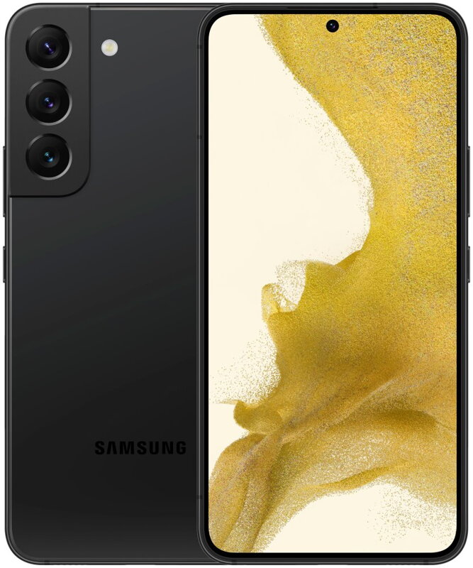 Samsung Galaxy S22 - black   6,1" AMOLED/ single SIM + eSIM/ 128GB/ 8GB RAM/ 5G/ Android 12