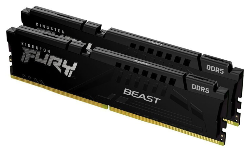 KINGSTON FURY Beast Black 64GB DDR5 5200MHz / CL40 / DIMM / KIT 2x 32GB