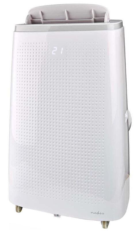 NEDIS Wi-Fi chytrá klimatizace/ 16000 BTU/ 140 m3/ odvlhčování/ 3 rychlosti/ 65 dB/ Android/ iOS/ bílá NEDIS Wi-Fi chytrá klimatizace/ 16000 BTU/ 140 m3/ odvlhčování/ 3 rychlosti/ 65 dB/ Android/ iOS/ bílá